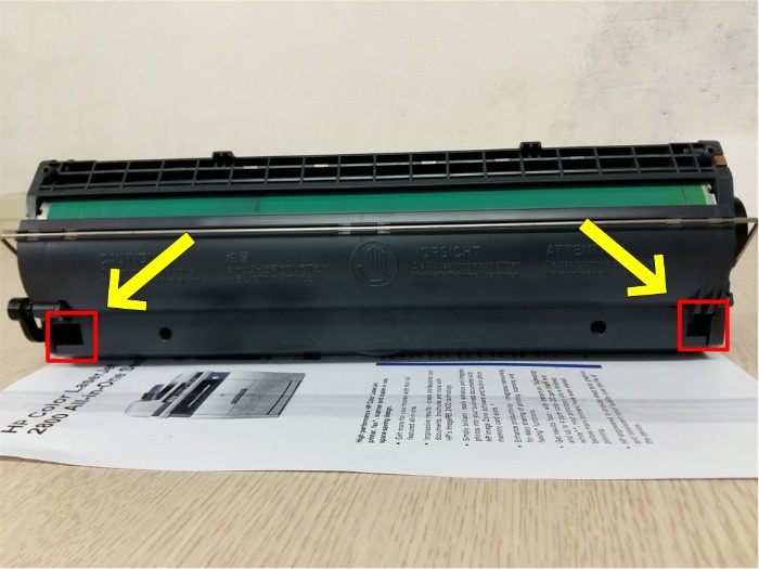레이저 프린터 드럼 청소 : 네이버 블로그
